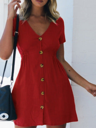 Robe taille haute