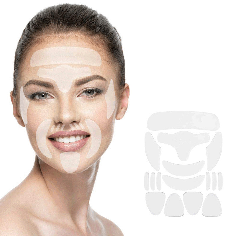 Patch anti-rides en silicone pour le visage