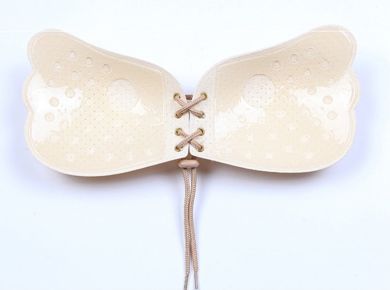 Soutien-gorge push-up adhésif sans bretelles