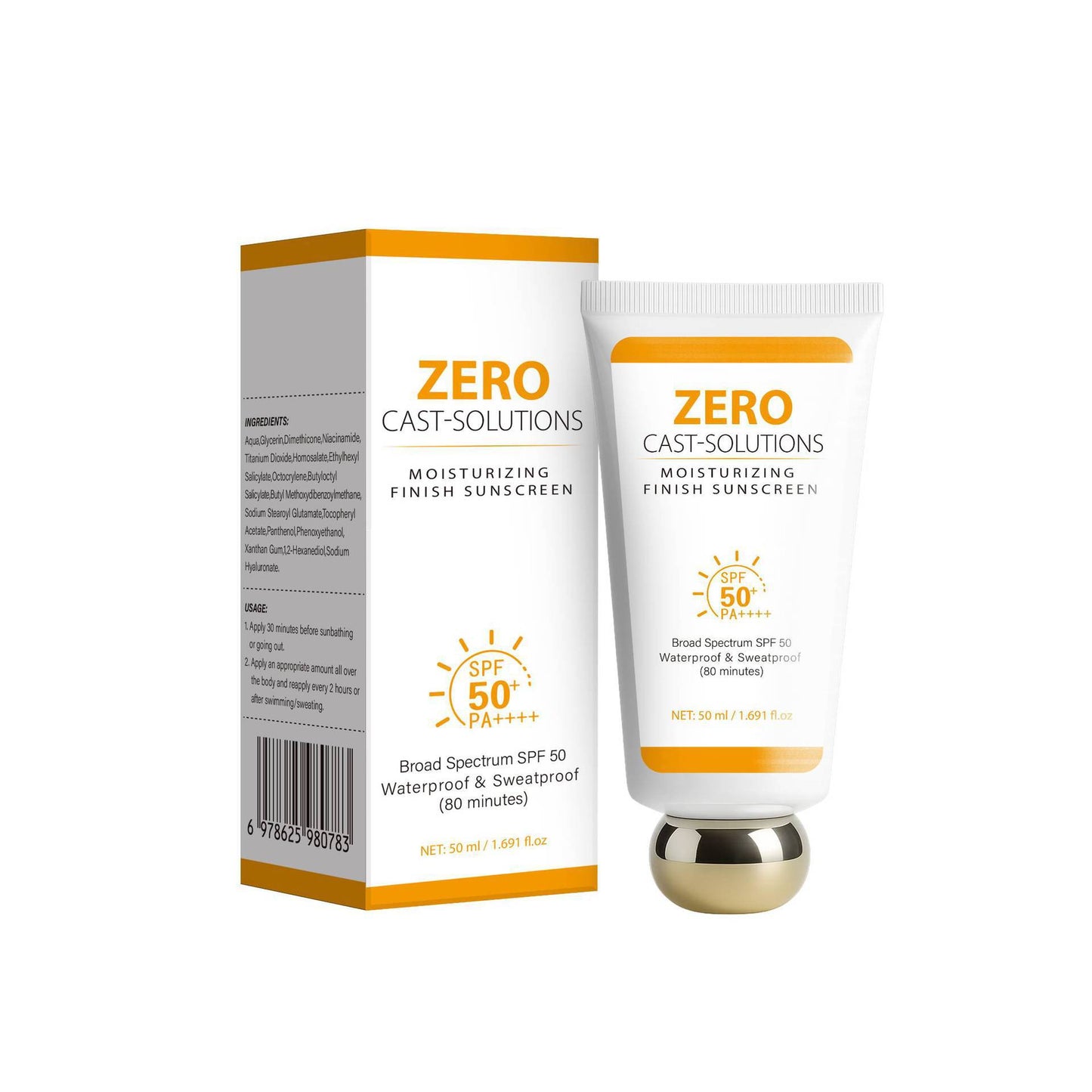 Crème protectrice hydratante Zero Flaw 50 ml