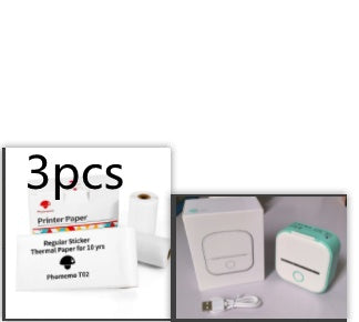 Mini-imprimante d'étiquettes thermique portable