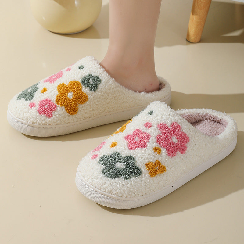 Chaussons d'intérieur chauds et confortables