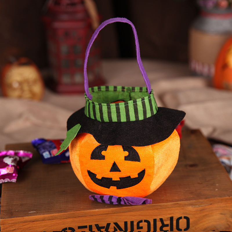 Sacs de bonbons d'Halloween, jolis sacs cadeaux, boîtes de bonbons citrouille sorcière