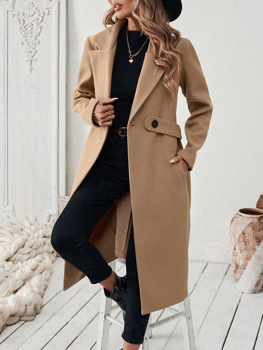 Manteau long tendance très chic