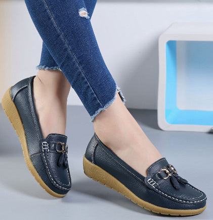 Chaussures décontractées surdimensionnées à semelle plate