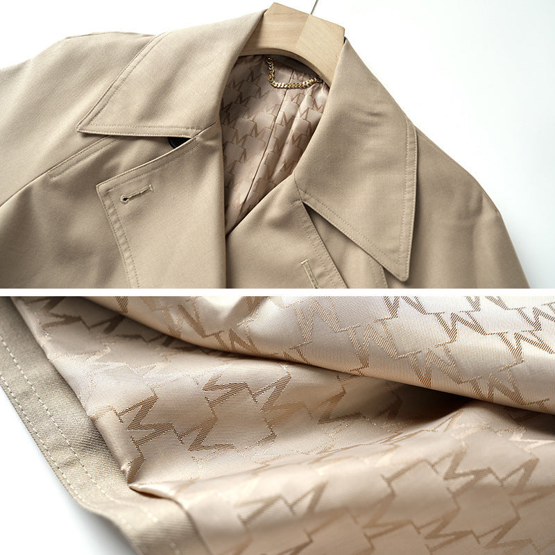 Trench long classique automne et hiver