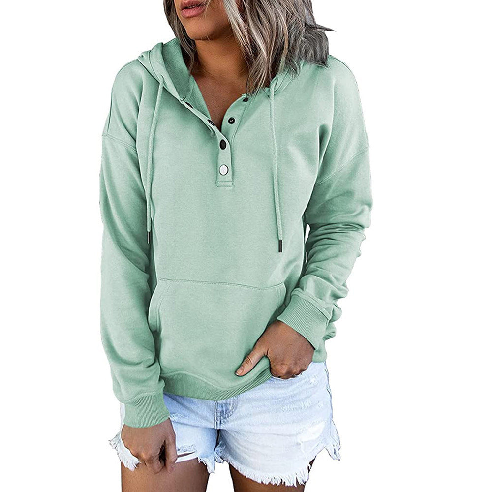 Sweat à capuche avec poches stylé Printemps - Autonme