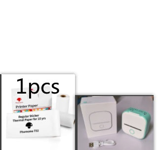 Mini-imprimante d'étiquettes thermique portable