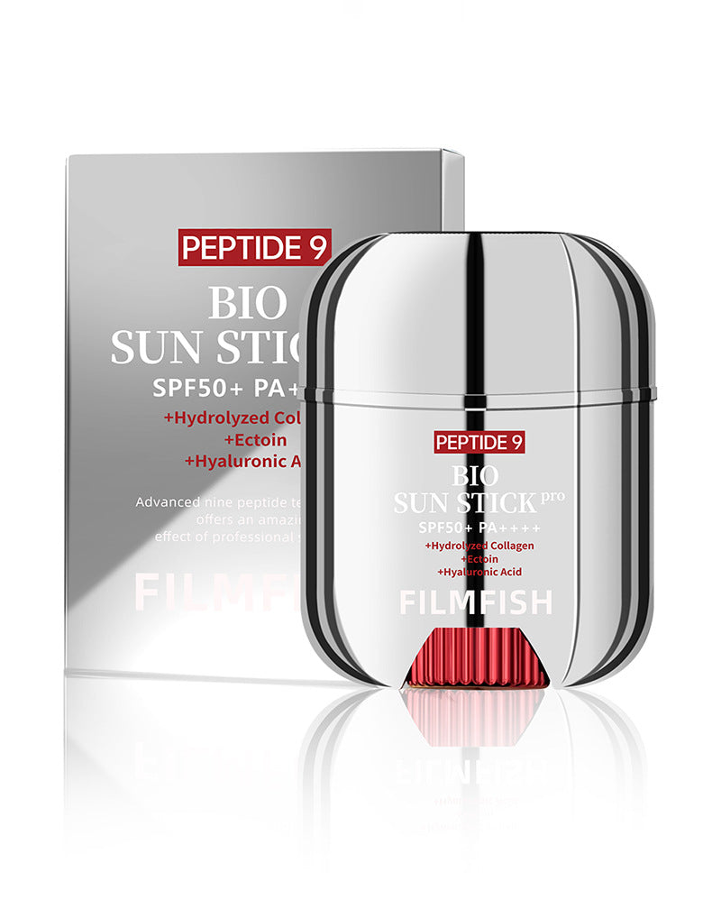 Crème solaire hydratante en stick pour le visage