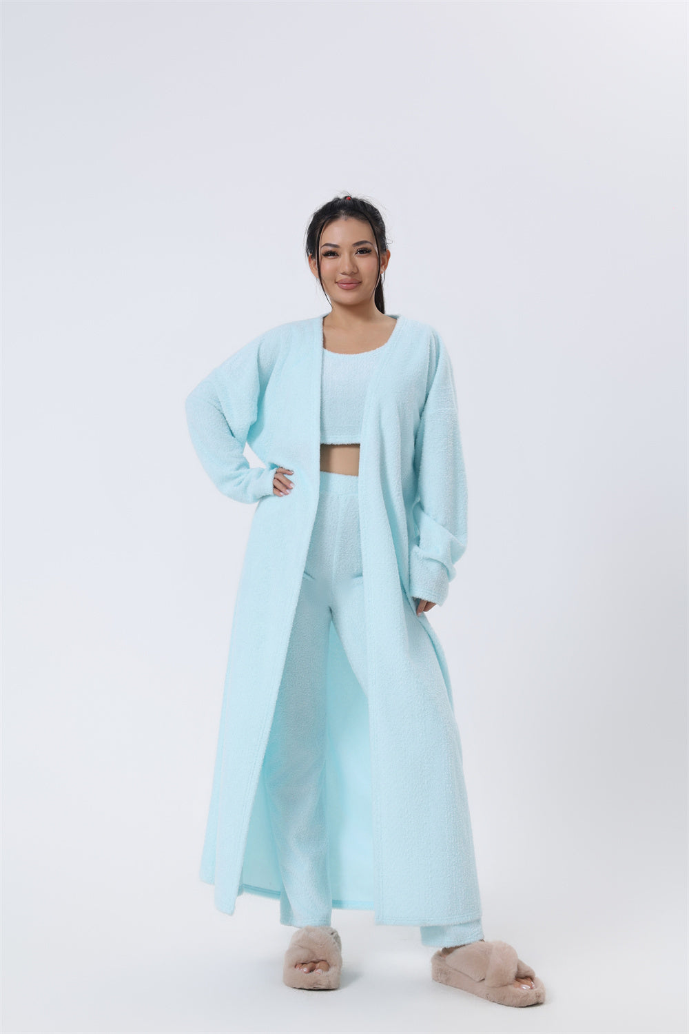 Ensemble pyjama confortable, 3 pièces