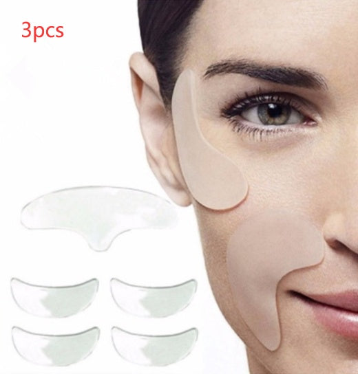 Patch anti-rides en silicone pour le visage
