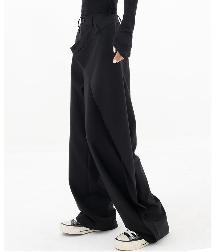 Pantalons amples irréguliers à la mode pour femmes