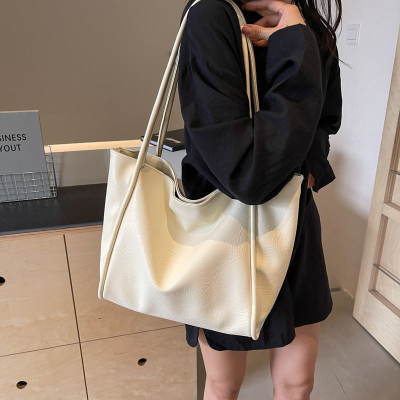 Sac à bandoulière en cuir souple