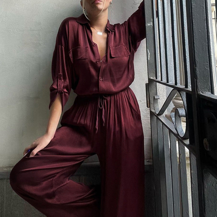 Ensemble deux pièces chemise classe