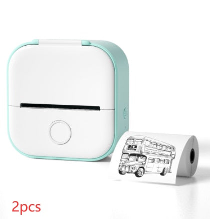 Mini-imprimante d'étiquettes thermique portable