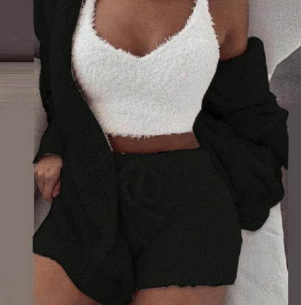 Ensemble pyjama 3 pièces pour femme