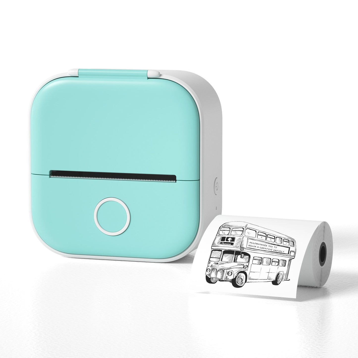 Mini-imprimante d'étiquettes thermique portable