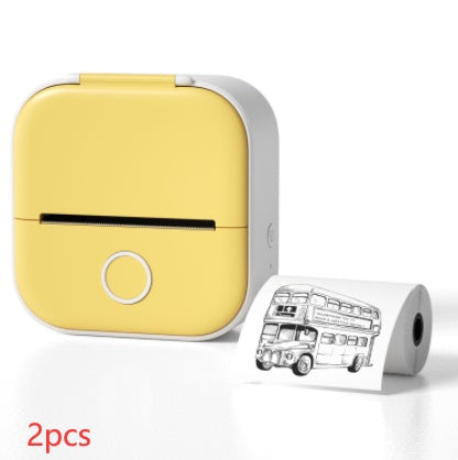Mini-imprimante d'étiquettes thermique portable