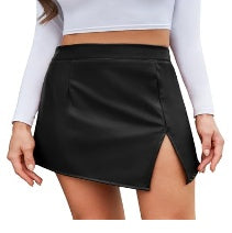 Jupe fendue asymétrique tendance