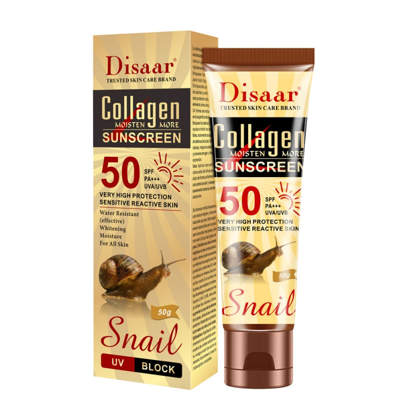 Crème solaire rafraîchissante d'été 50+ anti-UV