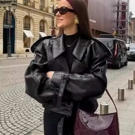 Veste en cuir, tendance