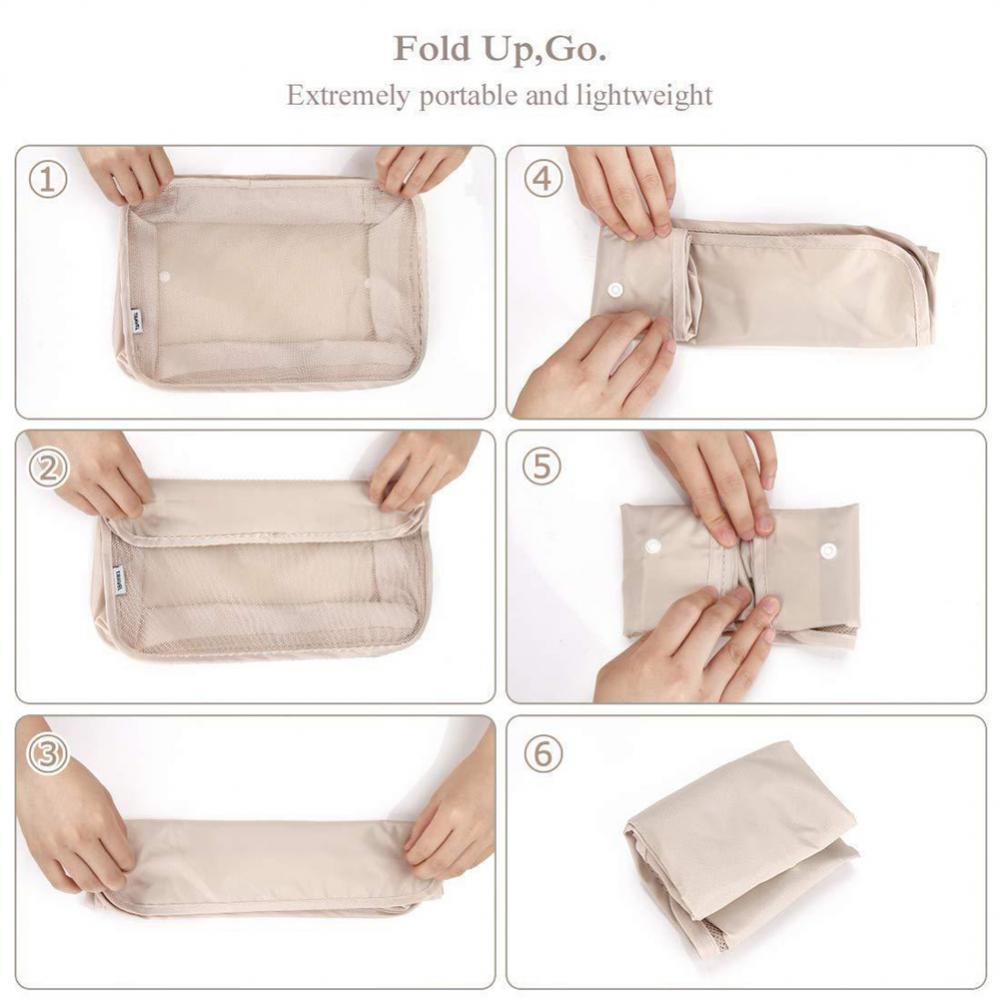 Ensemble de 8 sacs de rangement pour bagages
