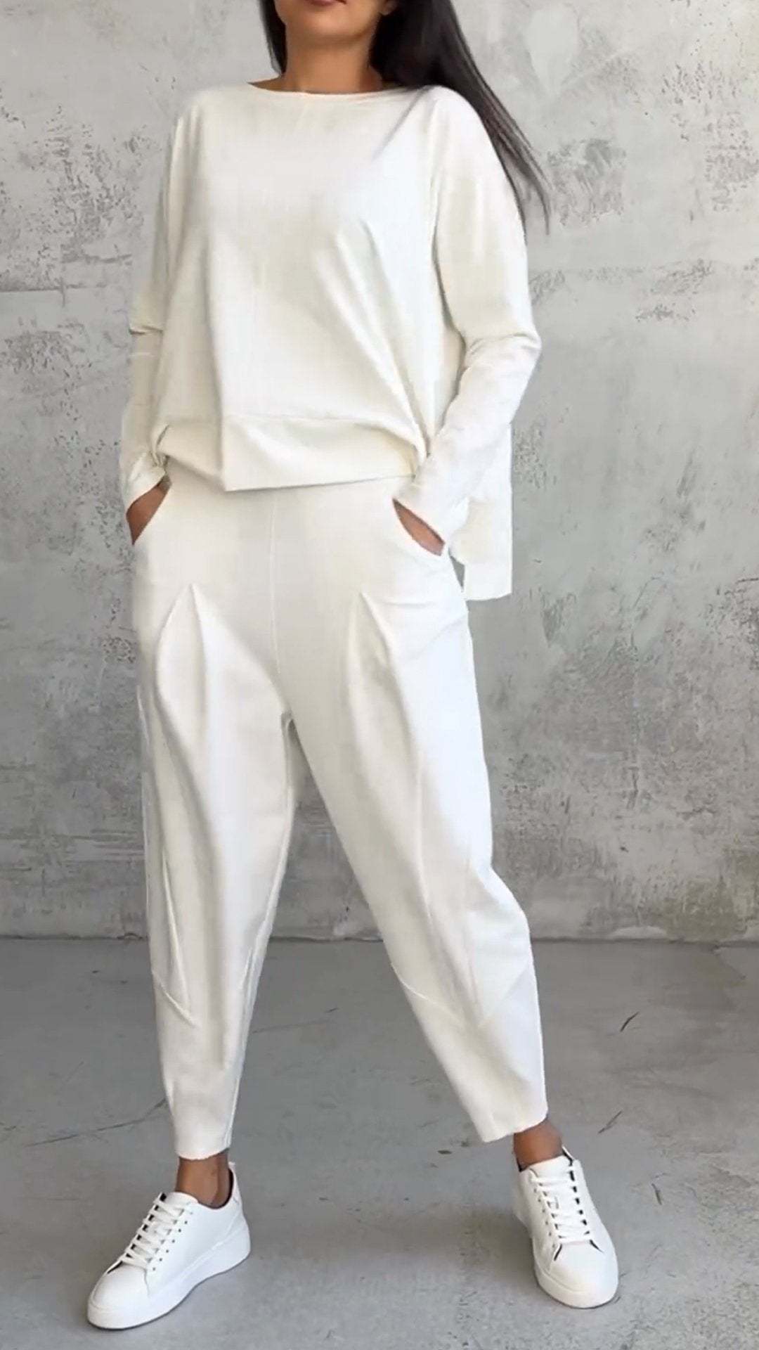 Ensemble de vêtements pour femme intérieur extérieur