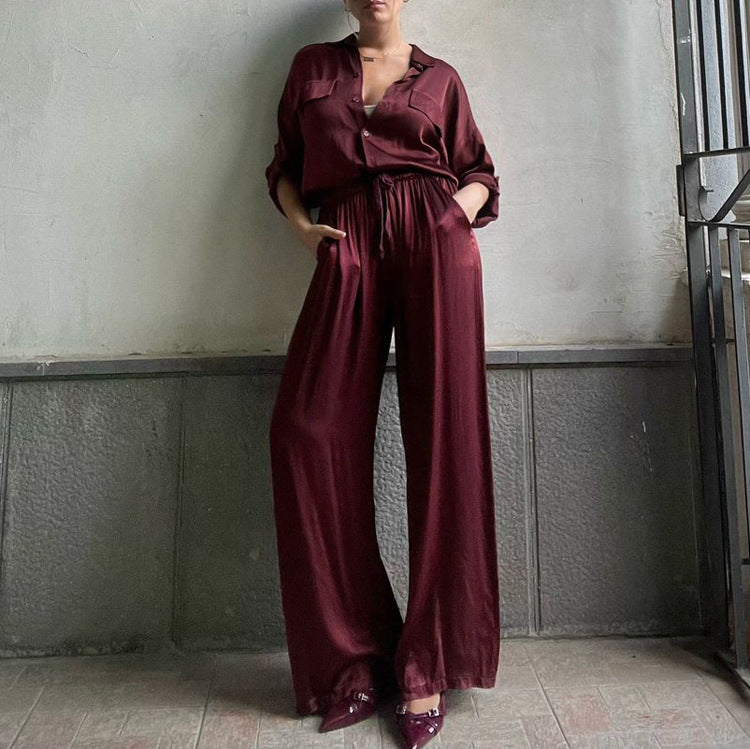 Ensemble deux pièces chemise classe