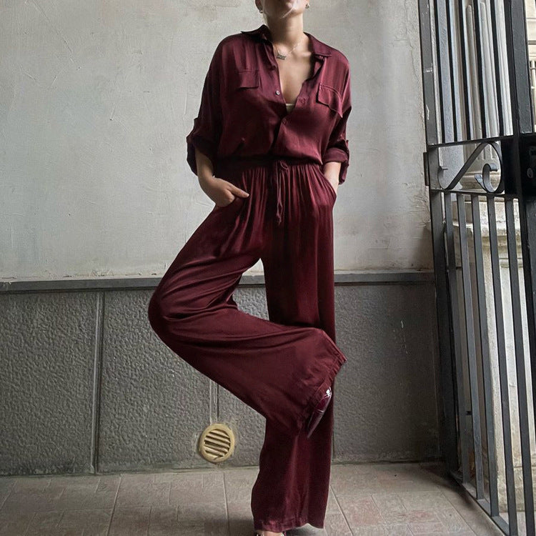 Ensemble deux pièces chemise classe