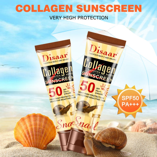 Crème solaire rafraîchissante d'été 50+ anti-UV