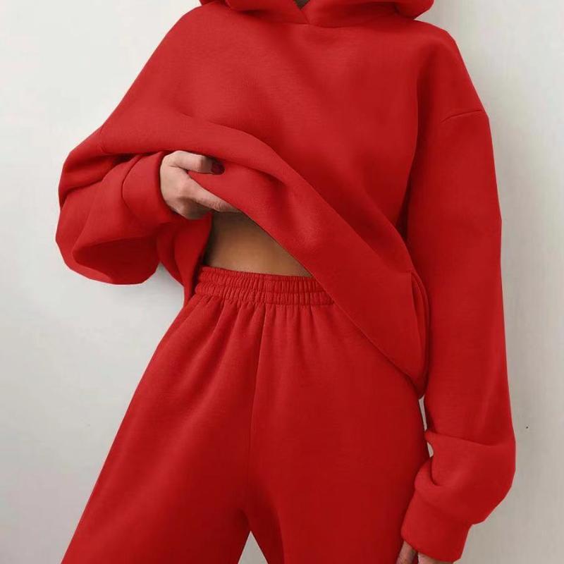 Ensemble deux pièces à capuche