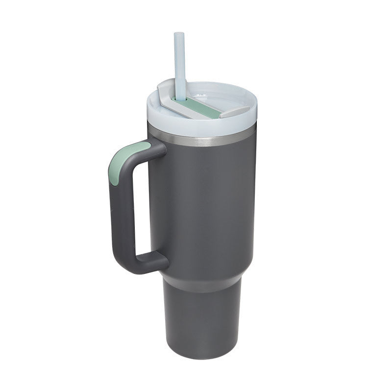 Gobelet isotherme de 113 cl avec poignée et paille