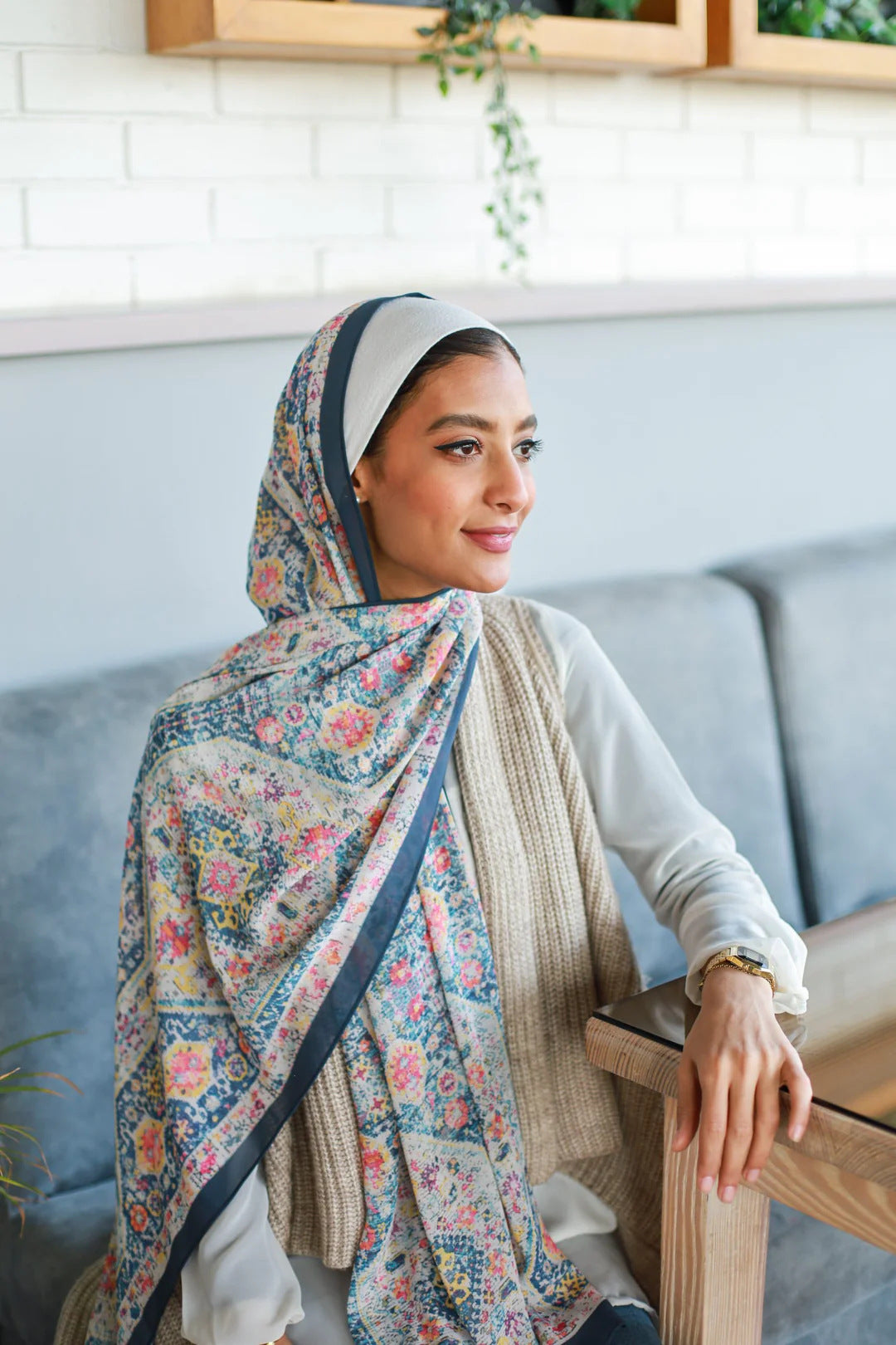 Foulard imprimé