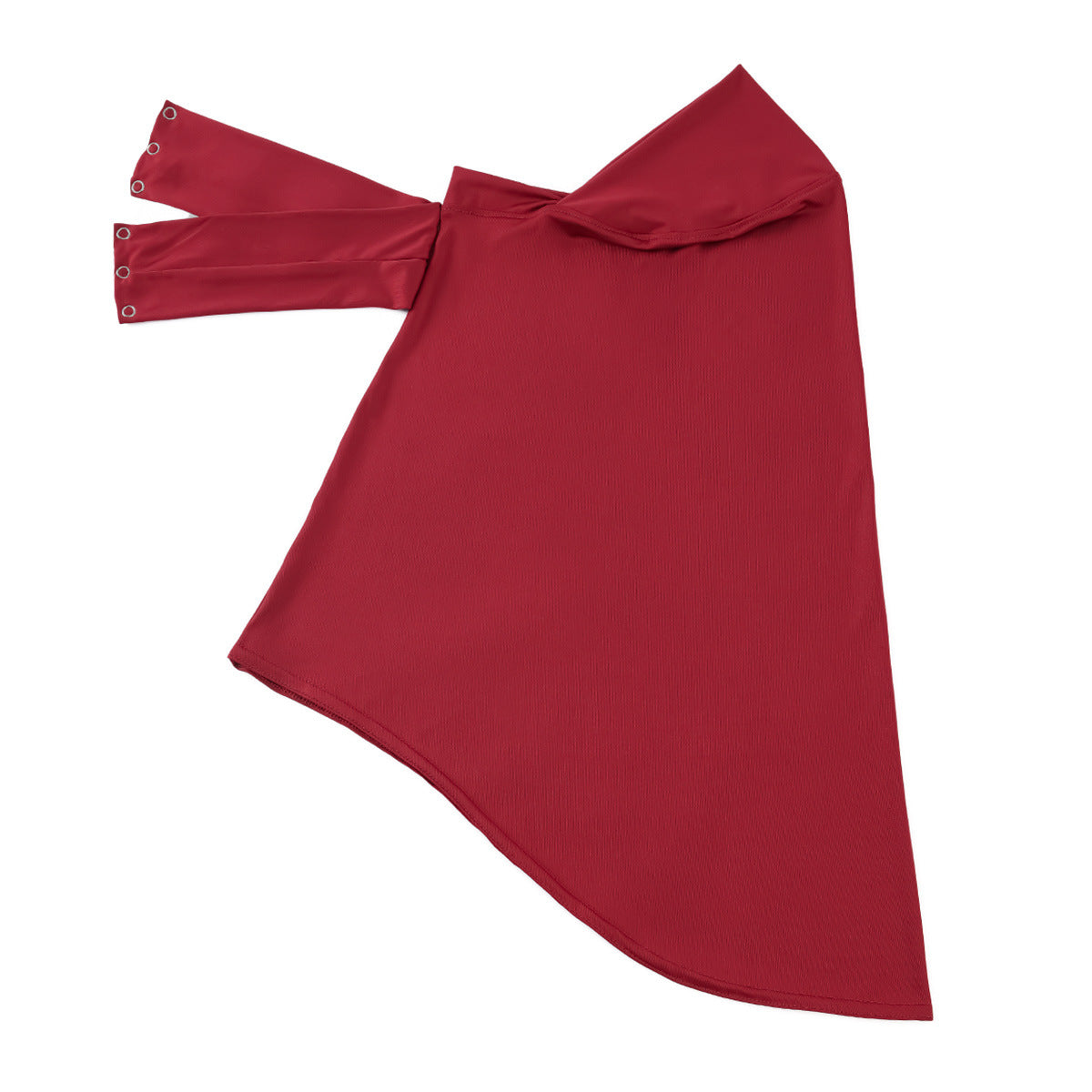 Nouveau foulard pour femme avec fermeture à bouton sous le menton