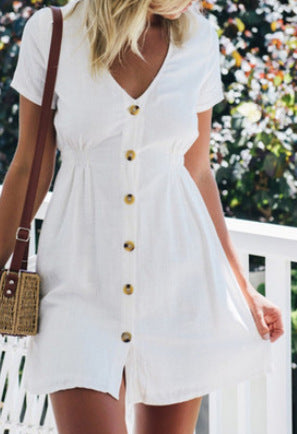 Robe taille haute