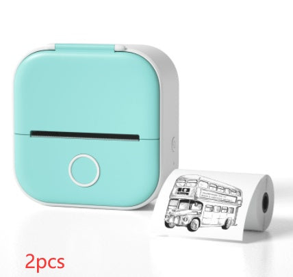 Mini-imprimante d'étiquettes thermique portable