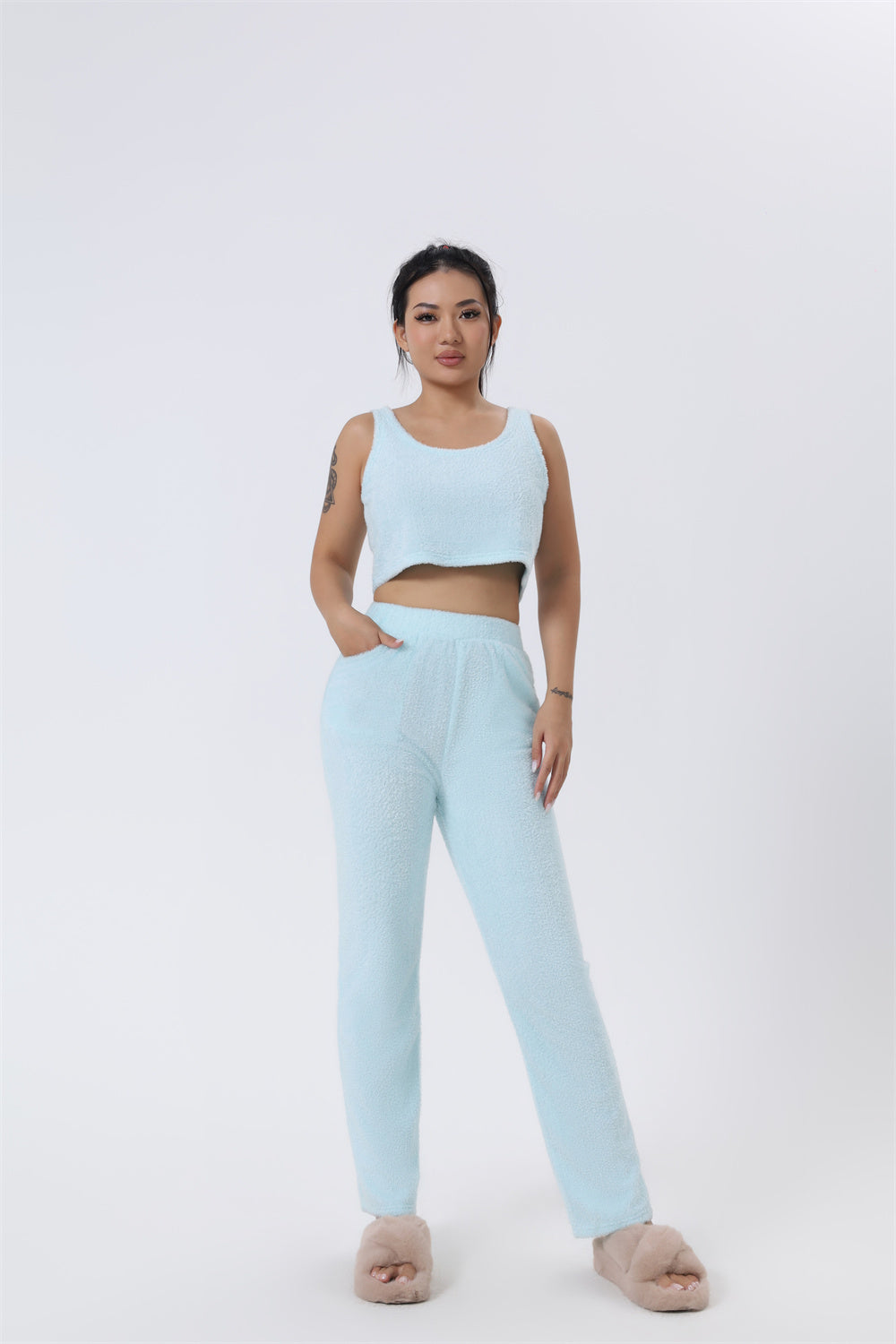 Ensemble pyjama confortable, 3 pièces