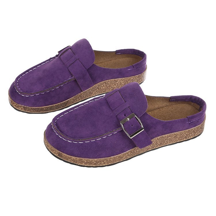 Chaussons plats confortables en mousse