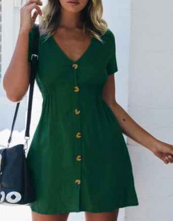 Robe taille haute