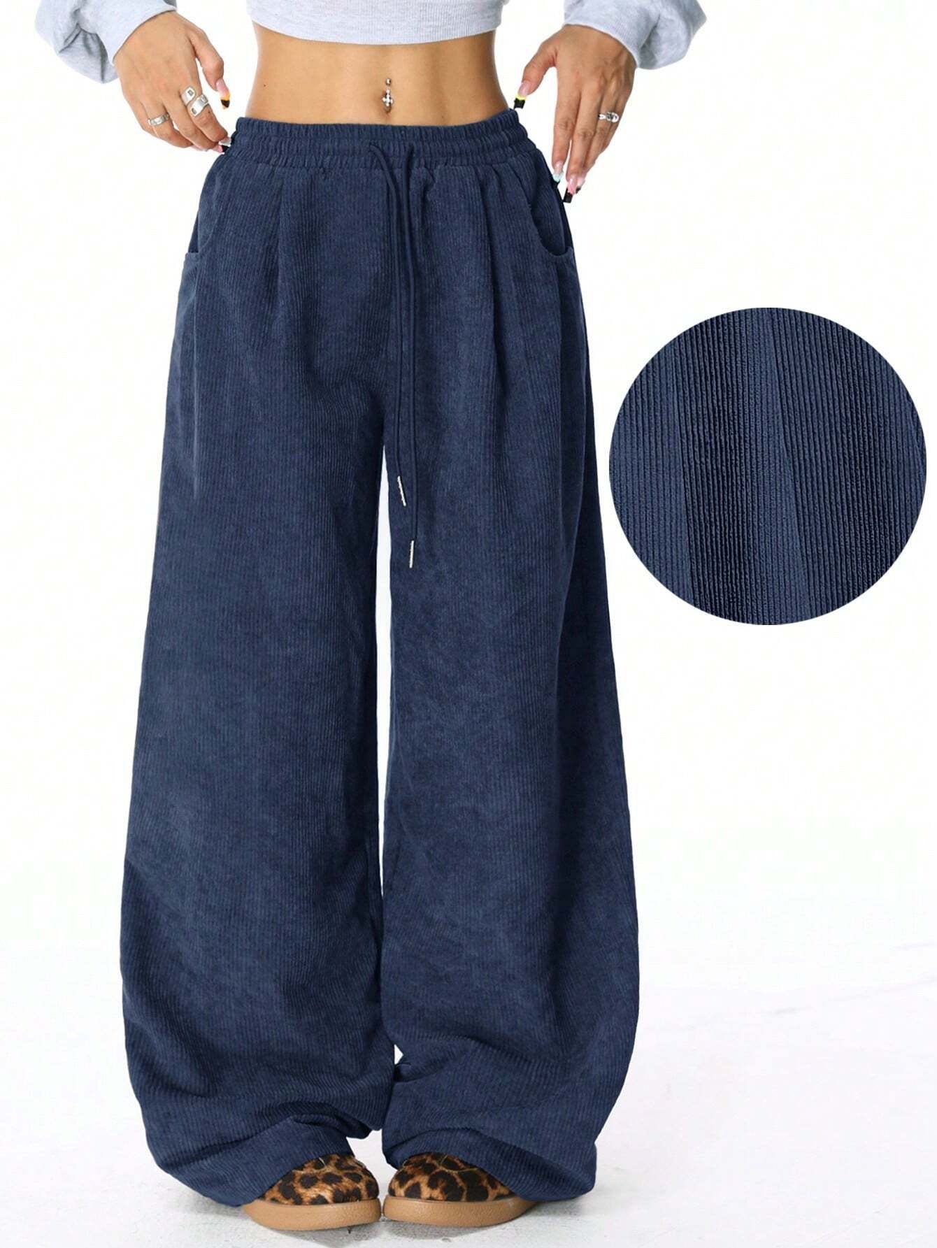 Pantalon décontracté large