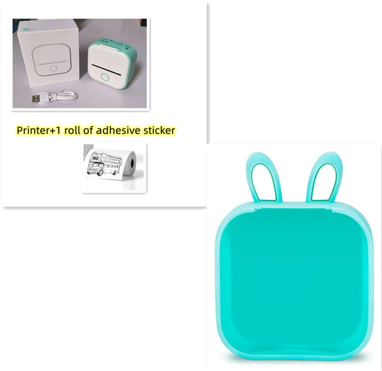 Mini-imprimante d'étiquettes thermique portable