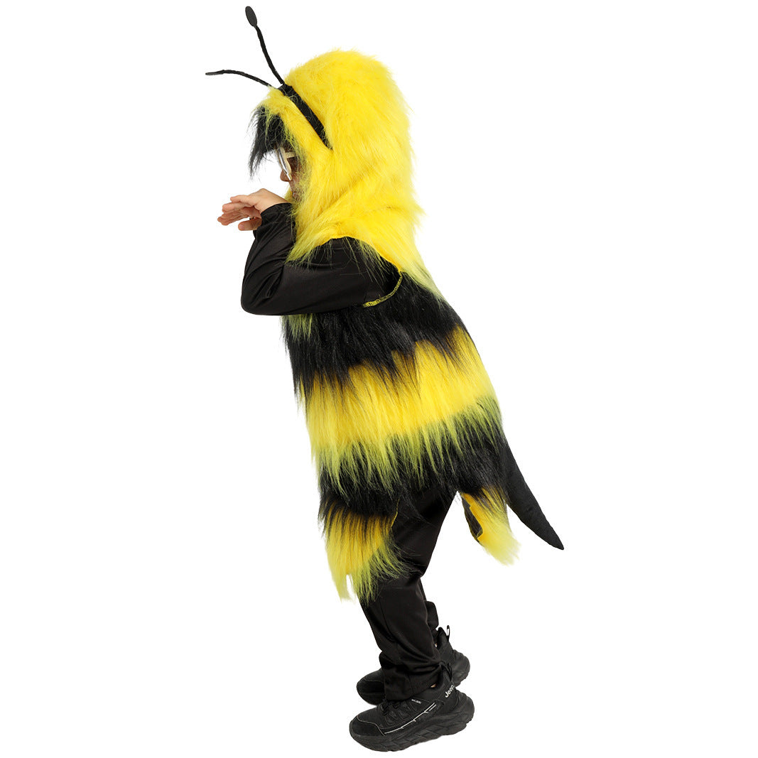 Vêtements de cosplay pour enfants, spectacle d'Halloween, rôle d'abeille animale