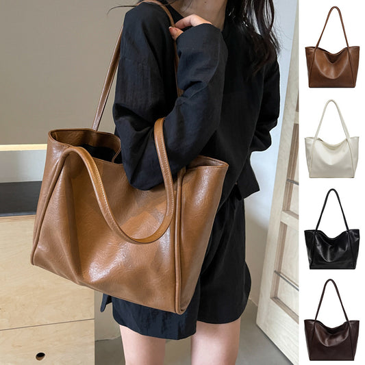 Sac à bandoulière en cuir souple