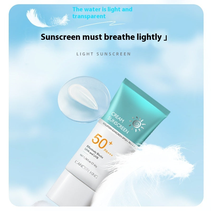 Lotion solaire isolante pour femme,