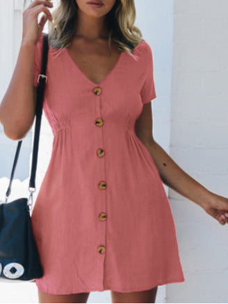 Robe taille haute