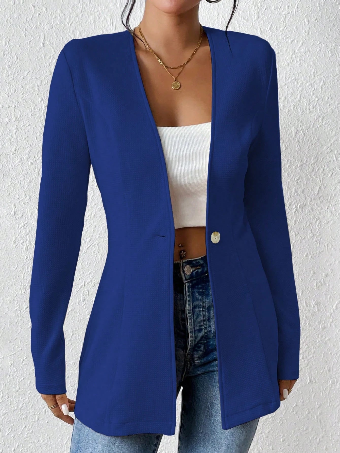 Veste de costume à manches longues