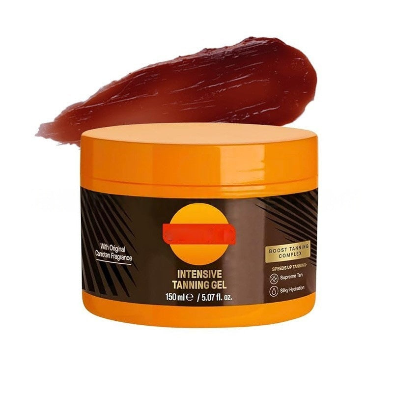 Lotion solaire crème noire en gel