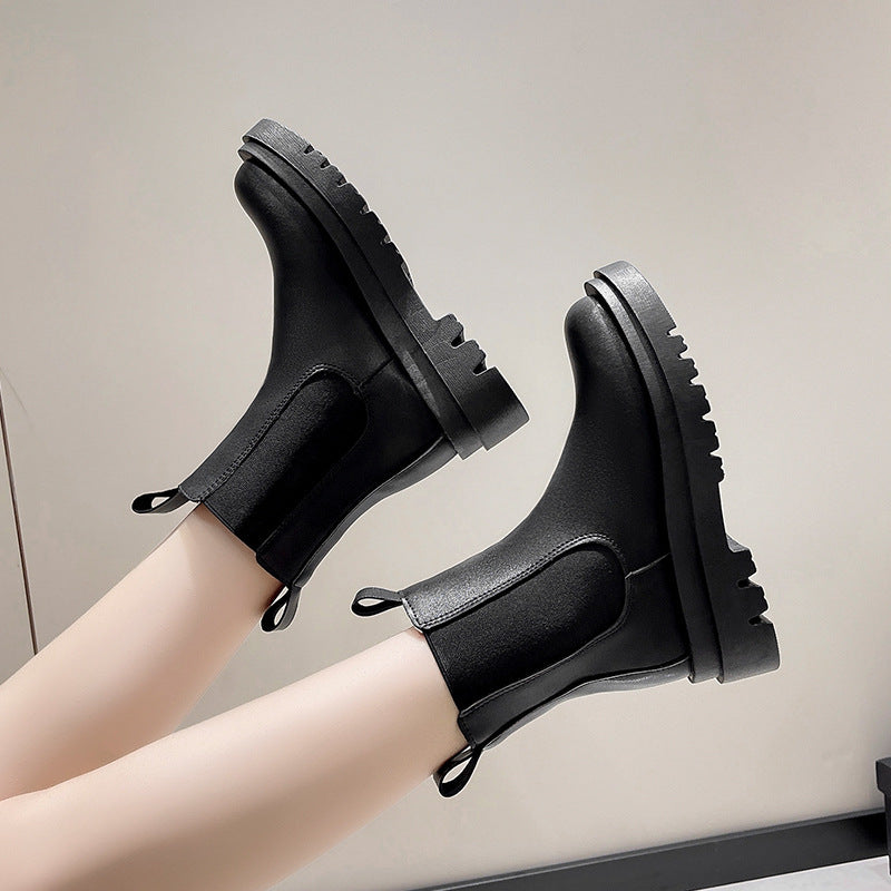 Bottines à plateforme tendance
