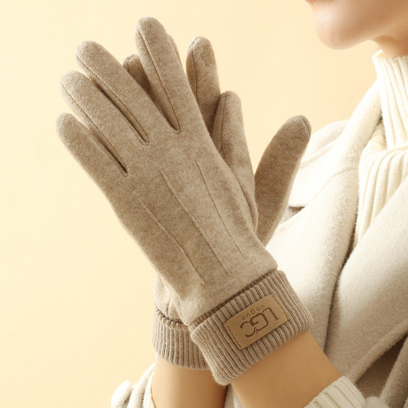 Gants d'hiver chauds pour femmes