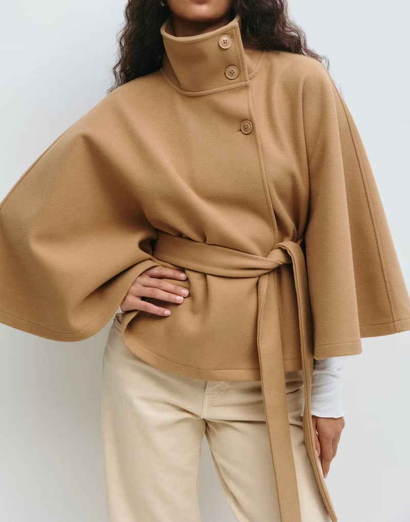 Manteau élégant et beau, en polyester saison automne hiver